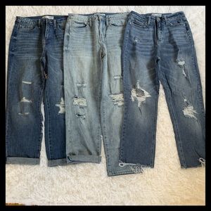 YMI DREAM AUTHENTIC DENIM STRETCH JEANS BOYFRIEND FIT EUC NWOT size 11 & 13